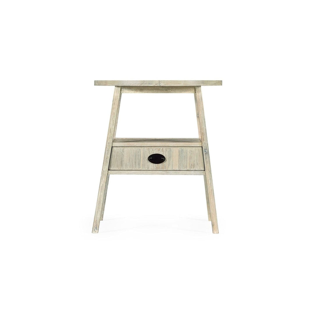 Bywater Washed Acacia Side Table-Jonathan Charles-JCHARLES-530124-WAA-Side Tables-2-France and Son