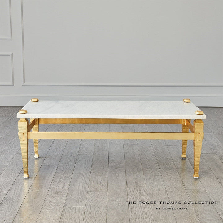 Roman Coffee Table-Global Views-GVSA-RT9.90018-Coffee TablesNickel-3-France and Son