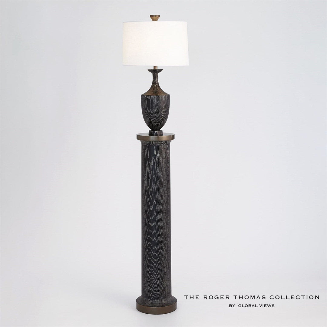 Column Floor Lamp-Global Views-GVSA-RT2012-Floor LampsBlack Cerused Oak-4-France and Son