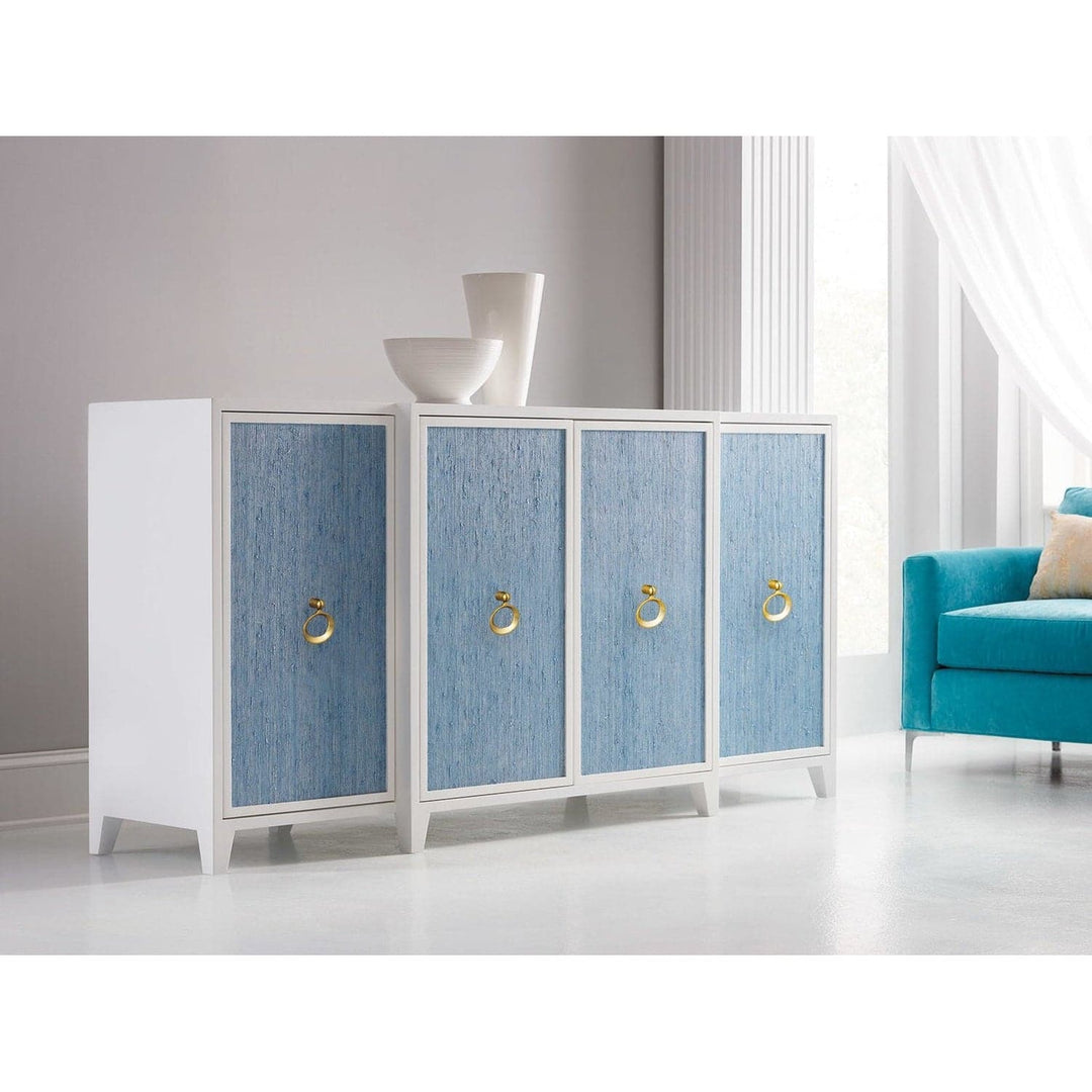 Costa Four Door Credenza - Blue-Somerset Bay Home-SBH-SBT415-Sideboards & Credenzas-3-France and Son