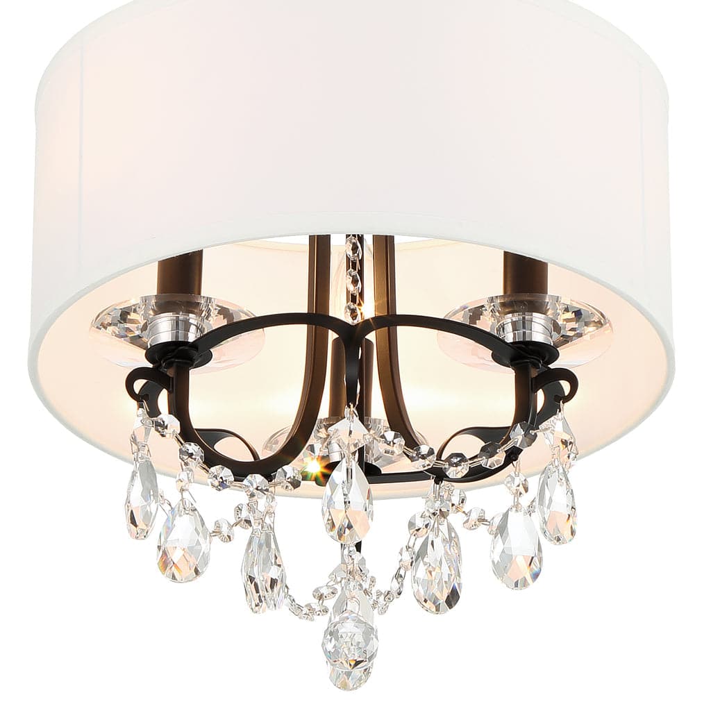 Othello 3 Light Ceiling Mount-Crystorama Lighting Company-CRYSTO-6623-CH-CL-MWP_CEILING-Flush MountsPolished Chrome-8-France and Son