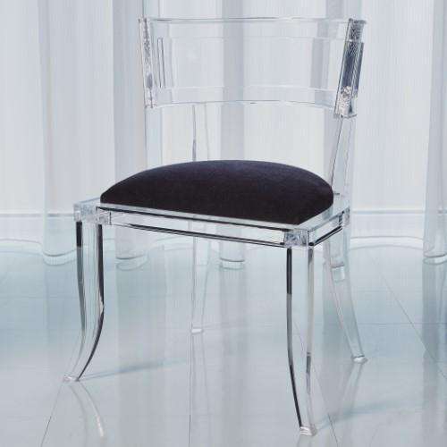 Klismos Acrylic Chair-Global Views-GVSA-3.31331-Dining Chairs-1-France and Son
