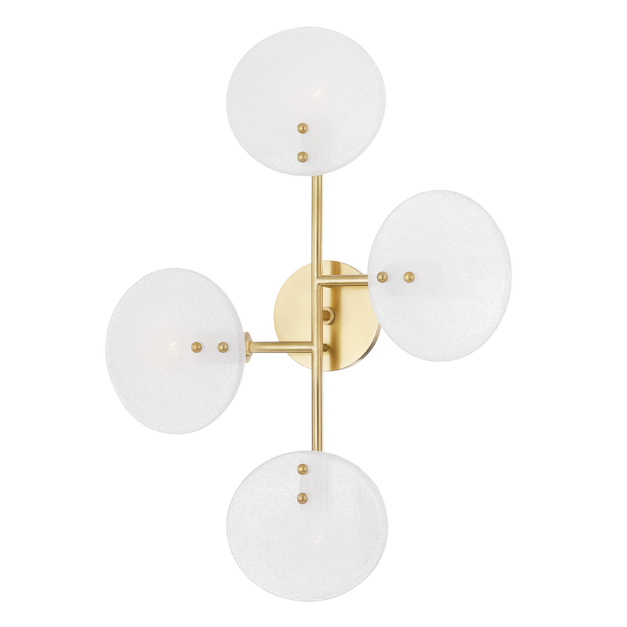 Gissele 4 Light Wall Sconce-Mitzi-HVL-H428604-AGB-Wall LightingAged Brass-1-France and Son