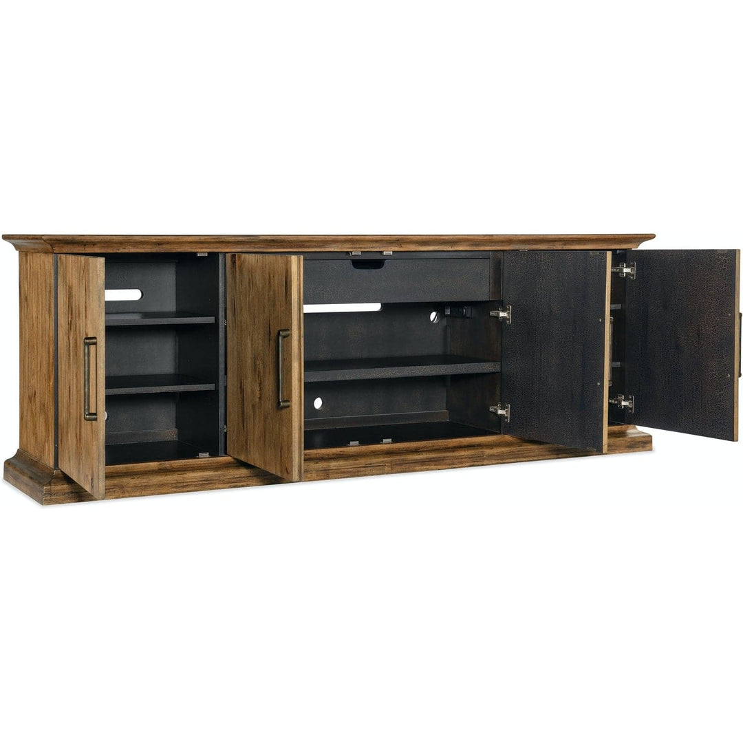 Big Sky Media Console-Hooker-HOOKER-6700-55490-80-Media Storage / TV Stands-2-France and Son