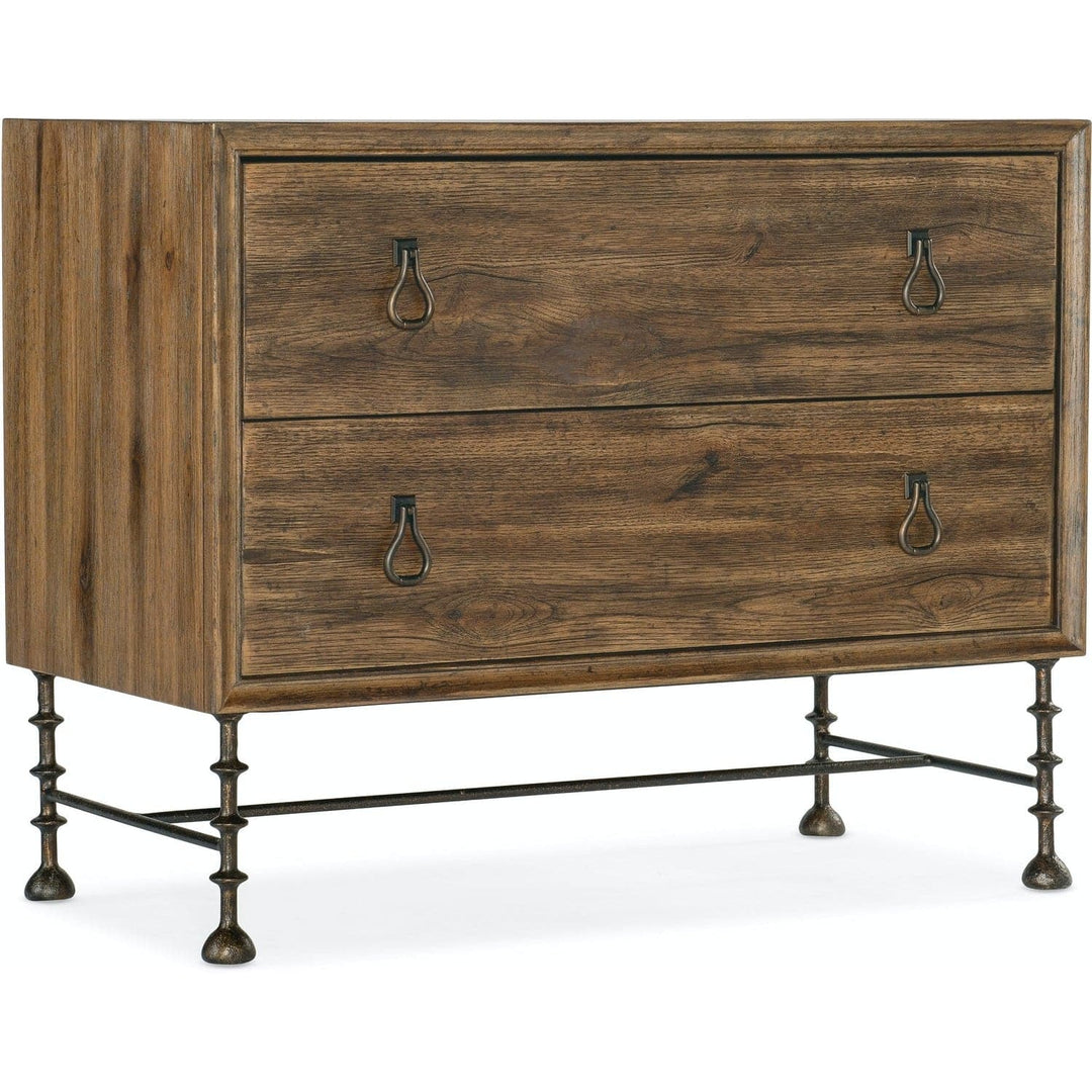 Big Sky Bachelors Chest-Hooker-HOOKER-6700-90017-85-DressersDark Wood-1-France and Son