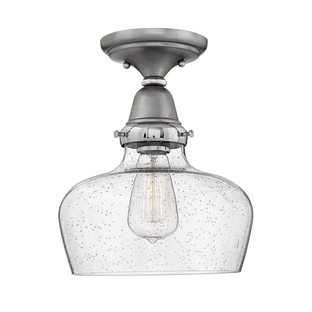 Academy School House Glass Flush Mount-Hinkley Lighting-HINKLEY-67012EN-Flush Mounts-1-France and Son