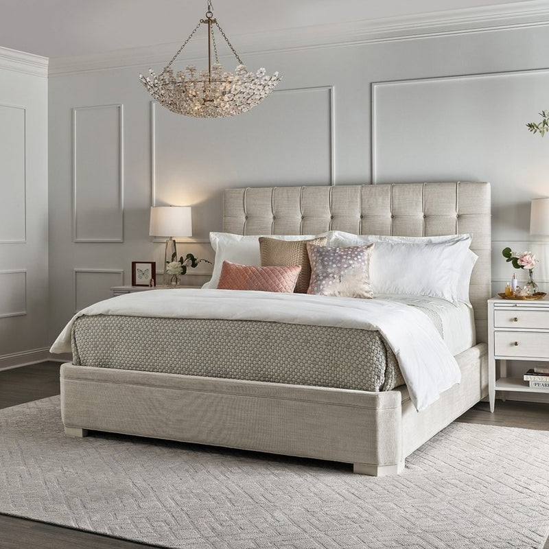 Love. Joy. Bliss. - Miranda Kerr Home Collection - Uptown Bed-Universal Furniture-UNIV-956A320B-BedsKing-2-France and Son