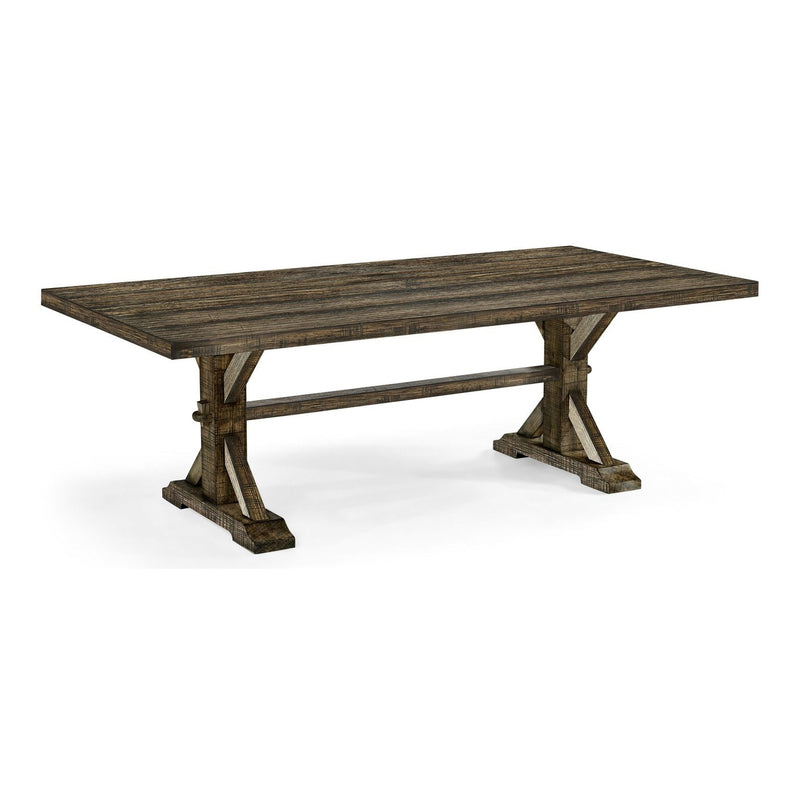 Solid Wood Dining Table-Jonathan Charles-JCHARLES-491059-90L-CFW-Dining TablesCountry Walnut-90"-3-France and Son