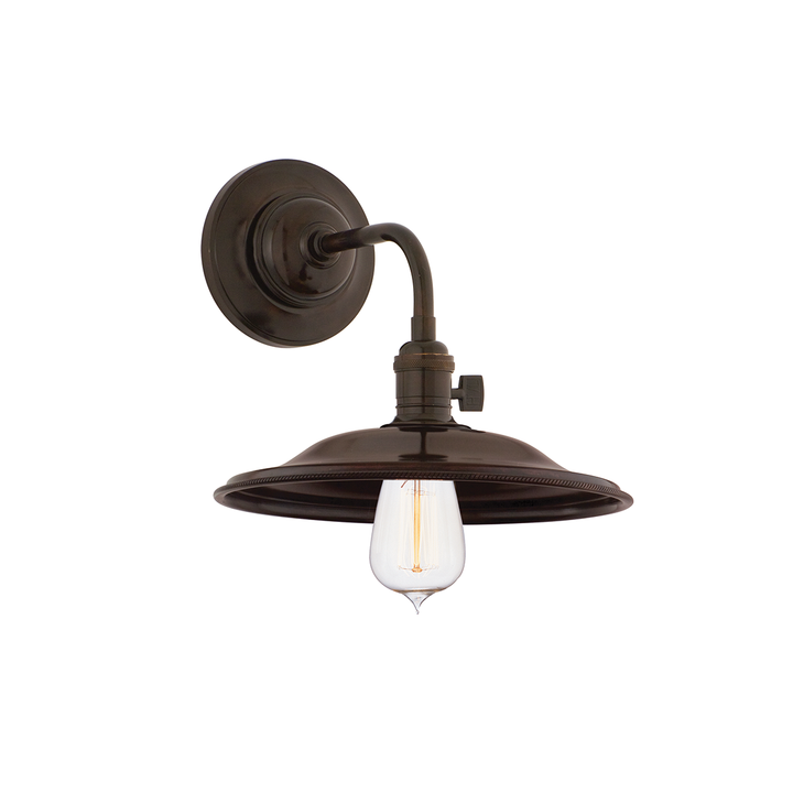 Heirloom 1 Light Wall Sconce Polished Nickel-Hudson Valley-HVL-8000-OB-MS2-Wall LightingOld Bronze-4-France and Son