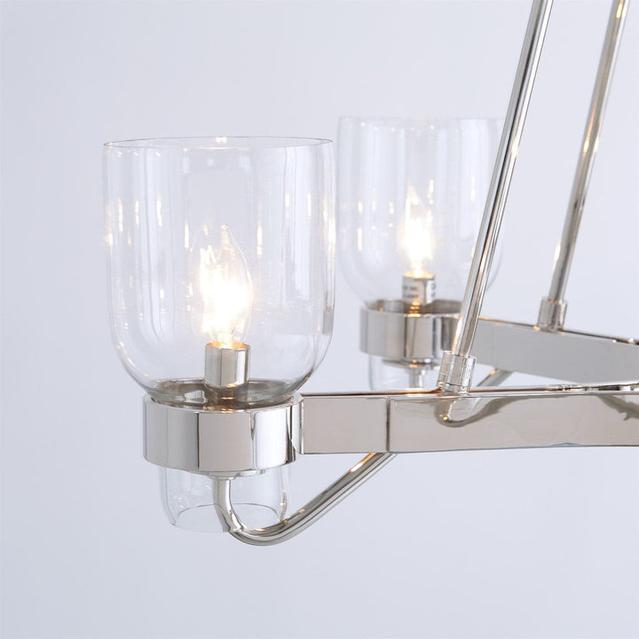 Six Light Chandelier-Global Views-GVSA-RM9.90001-ChandeliersShiny Nickel-3-France and Son