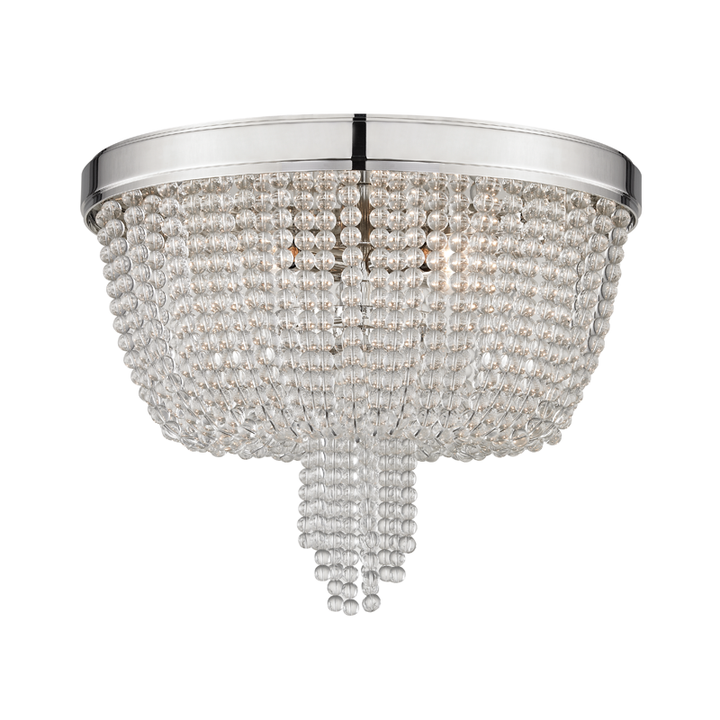 Royalton 4 Light Flush Mount-Hudson Valley-HVL-9008-PN-Flush MountsPolished Nickel-2-France and Son