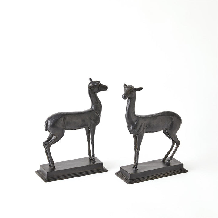 Fawns Sculpture - Set of 2-Global Views-GVSA-8.81577-Decorative ObjectsSmall-1-France and Son