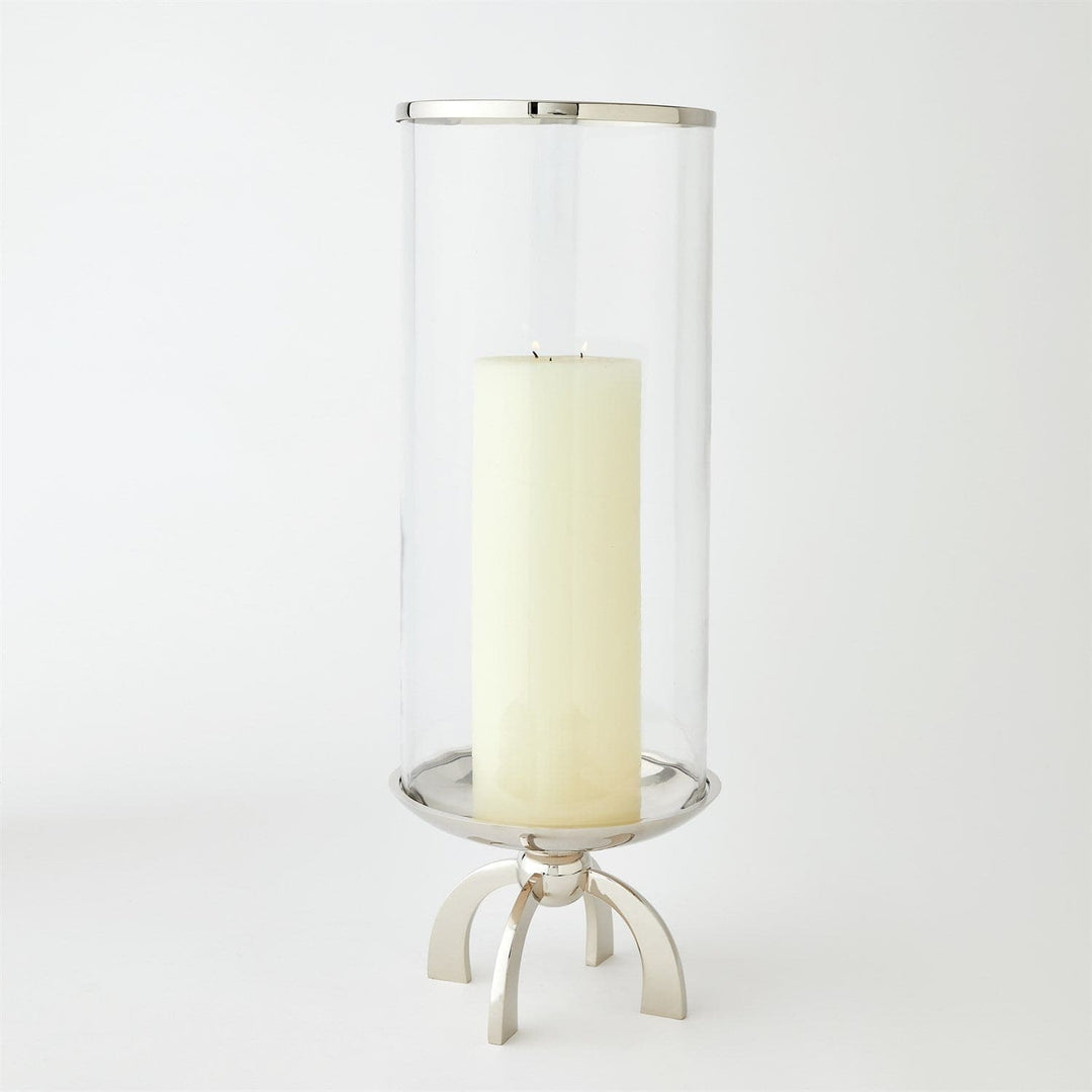 Quad Base Hurricane-Global Views-GVSA-9.92881-Candle HoldersLarge-Nickel-1-France and Son