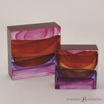 Crown Block-Global Views-GVSA-JB6.60002-Decorative ObjectsSunset-Large-5-France and Son