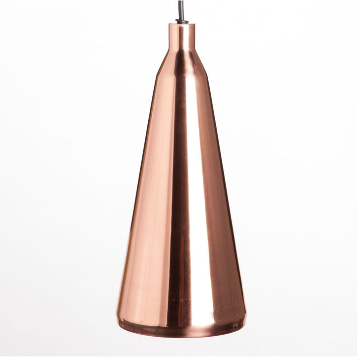 Modern Adrian Copper Pendant - Tall-France & Son-LM291PCPR-Pendants-2-France and Son