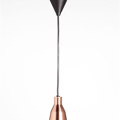 Modern Adrian Copper Pendant - Tall-France & Son-LM291PCPR-Pendants-4-France and Son