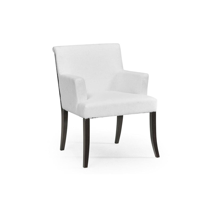Geometric Dining Arm Chair-Jonathan Charles-JCHARLES-500289-AC-MAO-DCOM-Dining ChairsCOM by Distributor-1-France and Son
