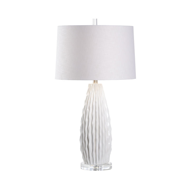 Saguaro Lamp - White