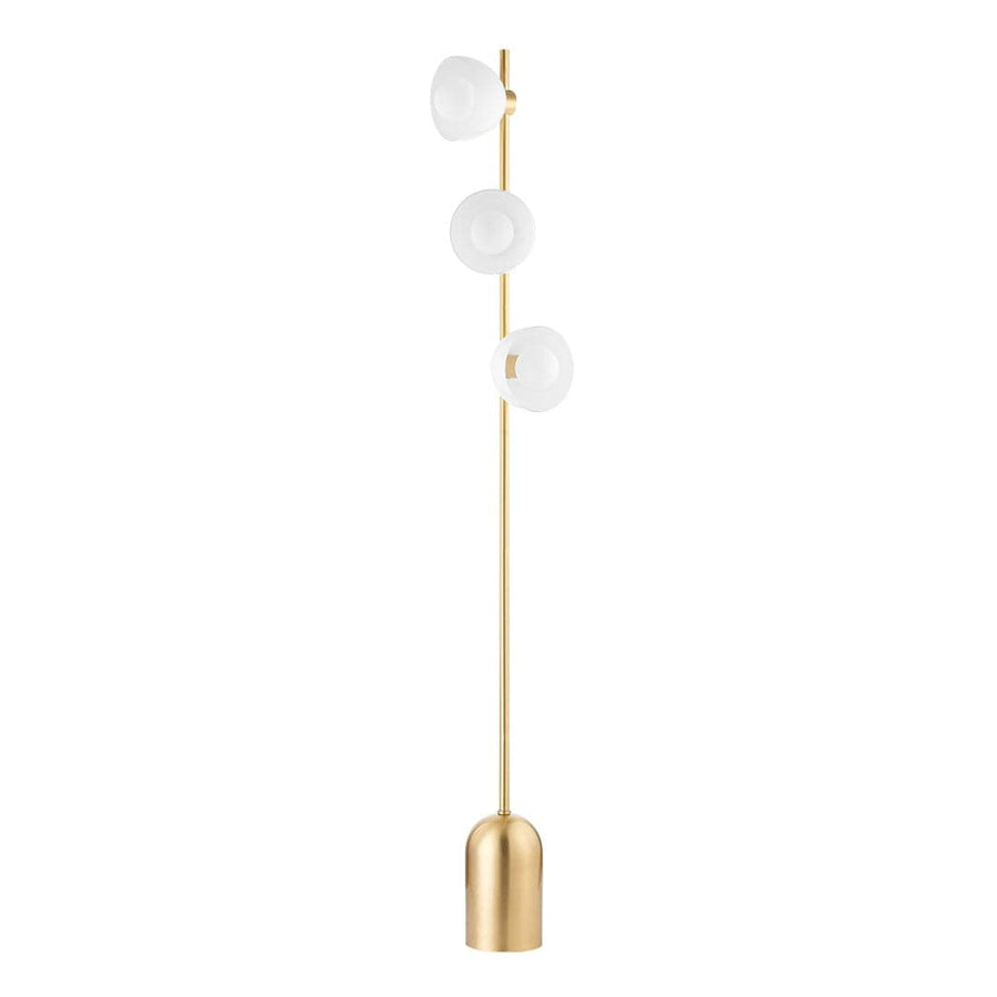 Belle - 1 Light Floor Lamp-Mitzi-HVL-HL724403-AGB-Floor Lamps-1-France and Son