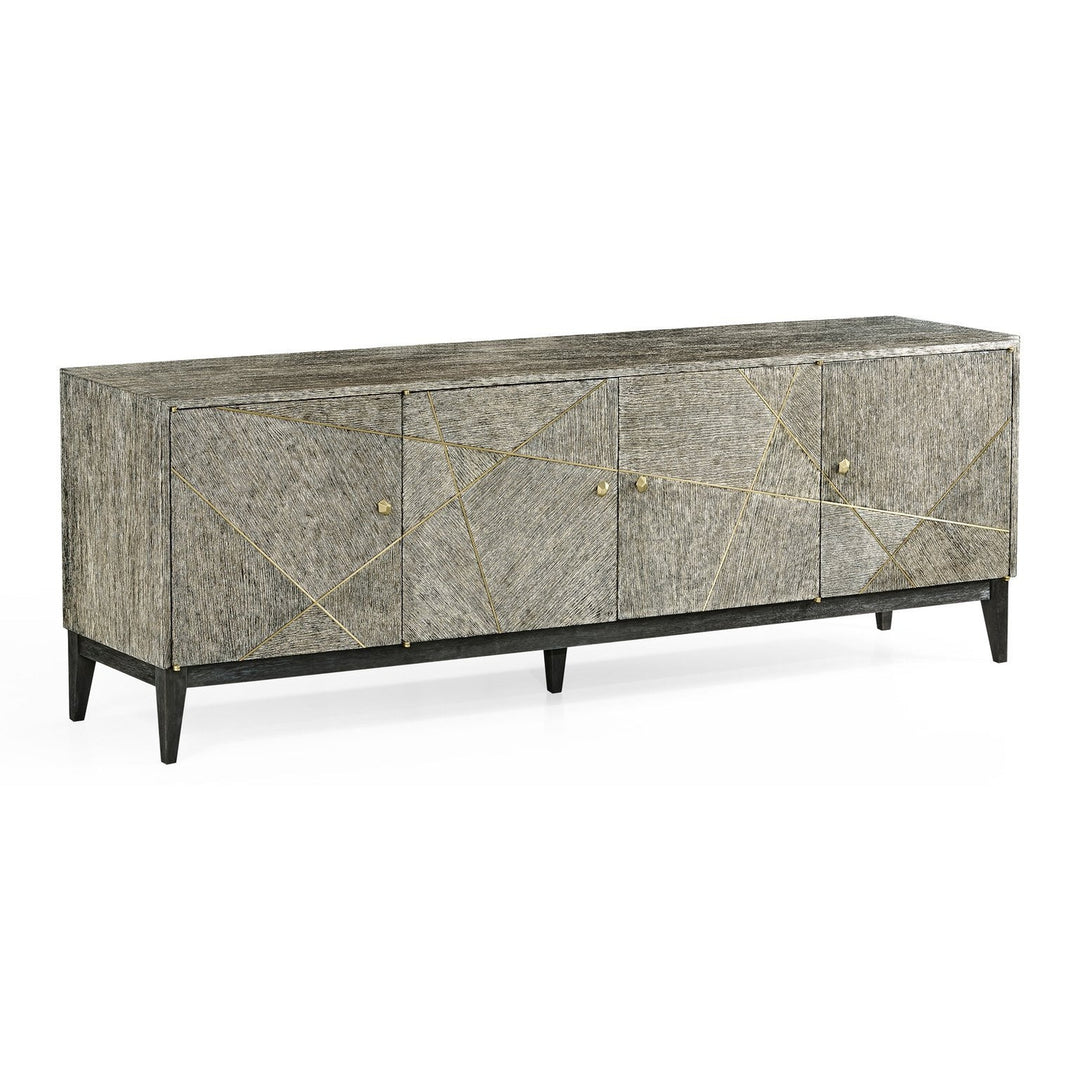 Geometric Entertainment Cabinet-Jonathan Charles-JCHARLES-500334-DFO-Media Storage / TV Stands-1-France and Son