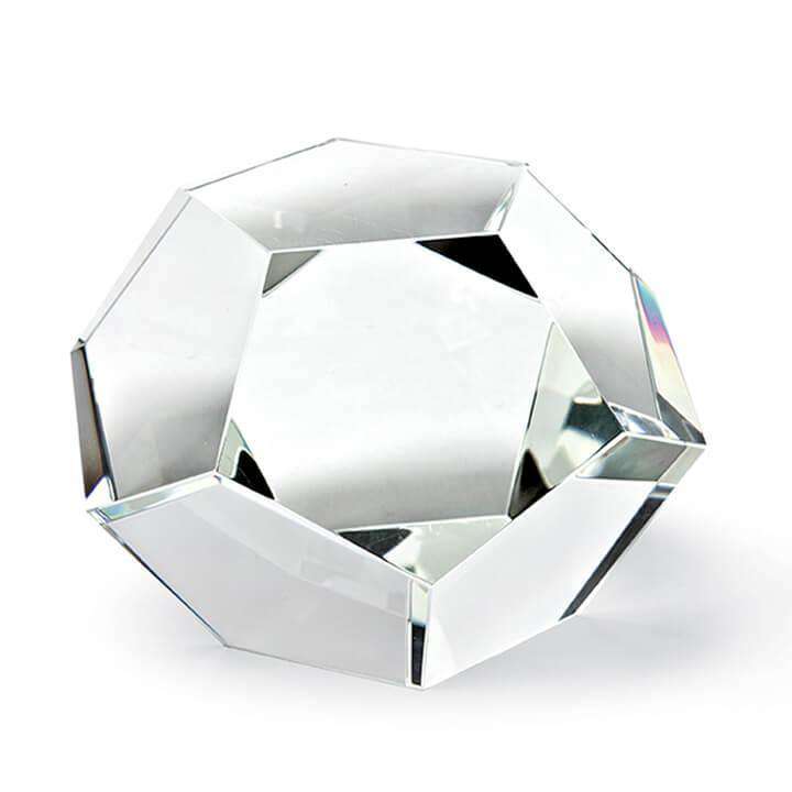 Crystal Dodecahedron Large-Regina Andrew Design-RAD-20-1126-Decor-1-France and Son