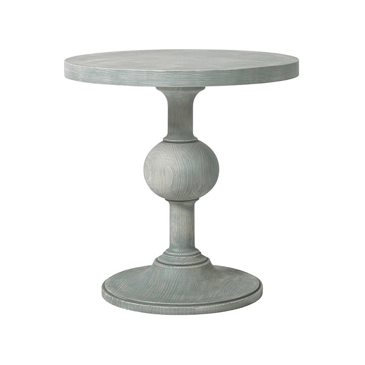 Escape - Coastal Living Home Collection - Round Pedestal End Table-Universal Furniture-UNIV-833A815-Side Tables-1-France and Son
