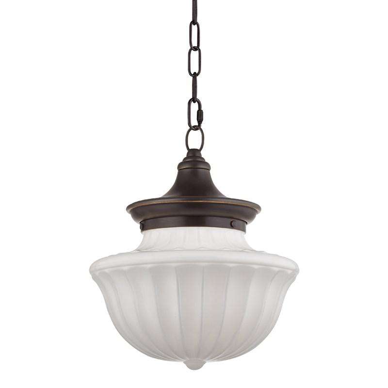 Dutchess 1 Light Medium Pendant Old Bronze-Hudson Valley-HVL-5012-OB-Pendants-1-France and Son