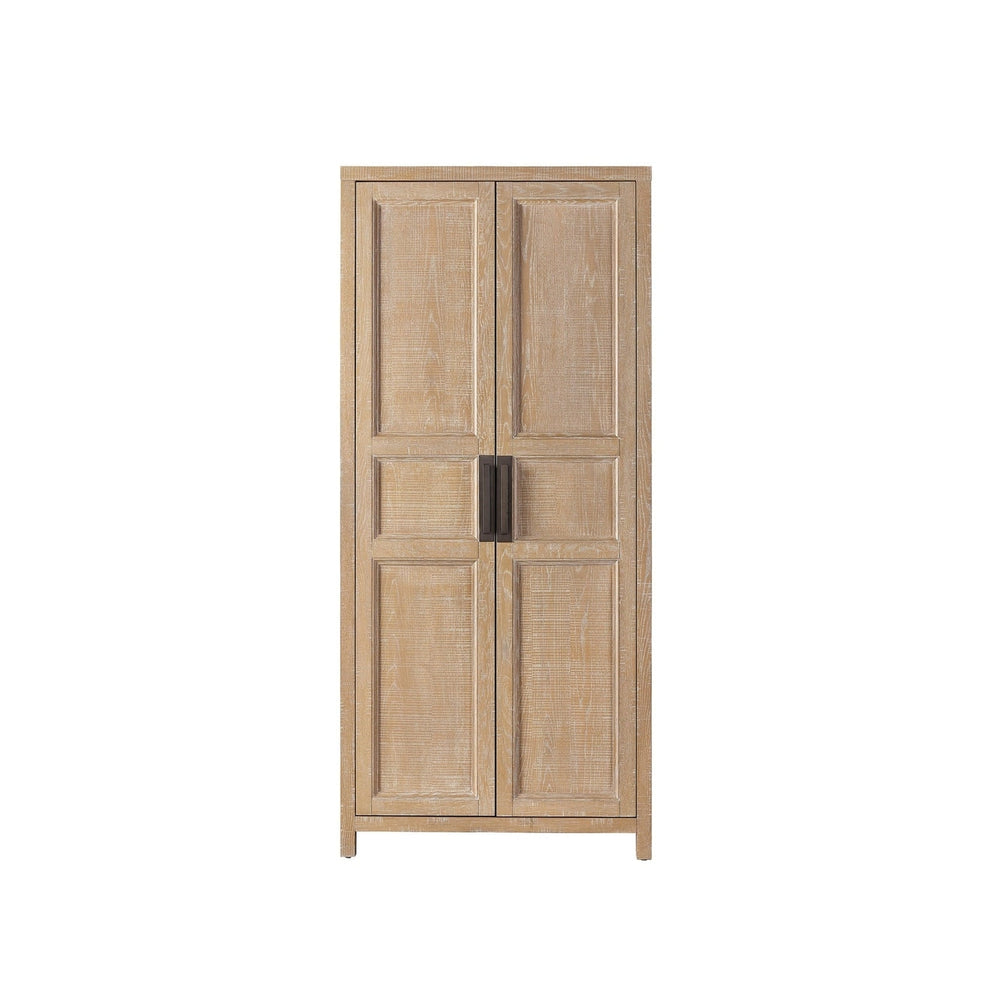 Morgan Utility Cabinet-Universal Furniture-UNIV-U011D674-Bookcases & CabinetsNatural-2-France and Son