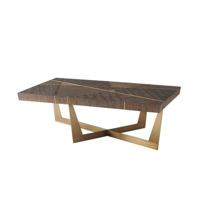 Calais Rectangular Cocktail Table-Theodore Alexander-THEO-TA51009-Coffee Tables-1-France and Son