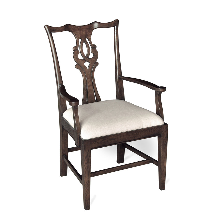 Manchester Rustic Arm Chair-Alden Parkes-ALDEN-DC-MSTRC/A-Dining ChairsManchester Rustic-1-France and Son