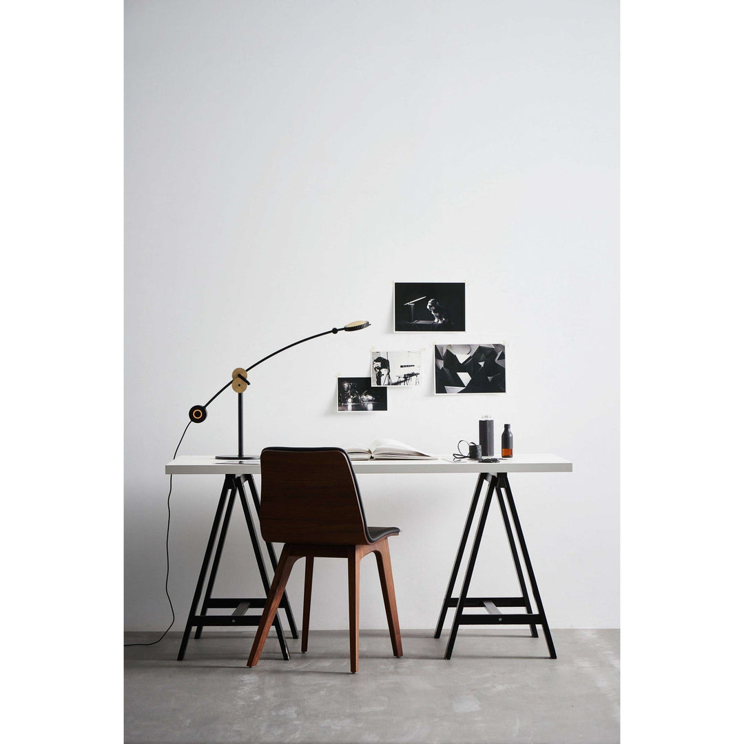 Planet Table Lamp - Matt Black + Copper-Seed Design-SEED-SLD-100DRTE-CPR-Table Lamps-4-France and Son