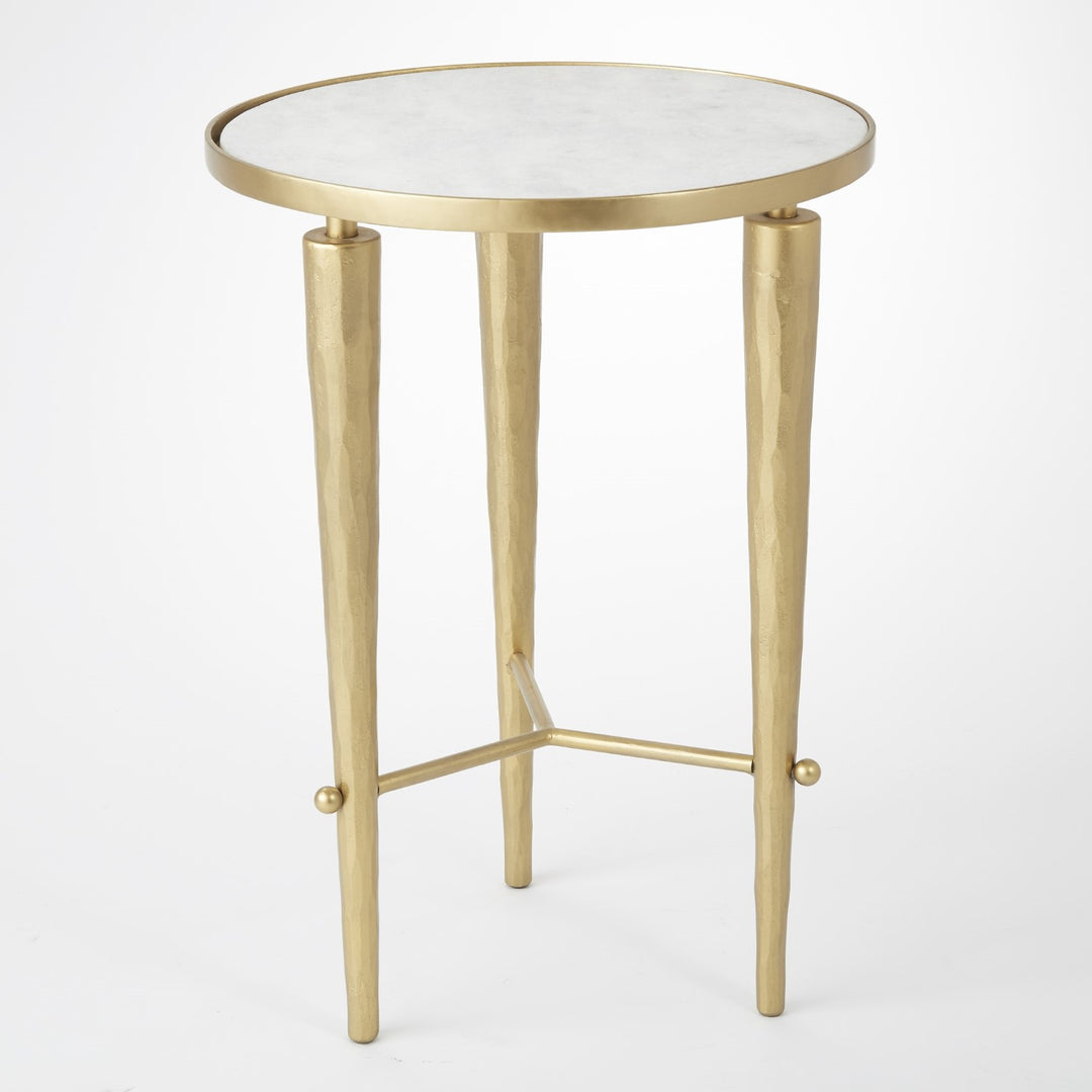 Jasper Accent Table-Global Views-GVSA-7.90621-Side TablesBrass-1-France and Son