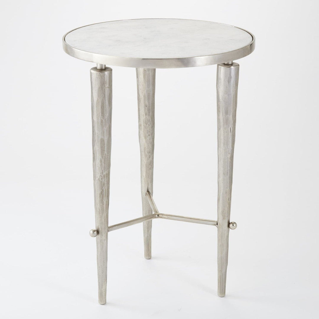 Jasper Accent Table-Global Views-GVSA-7.90622-Side TablesNickel-3-France and Son