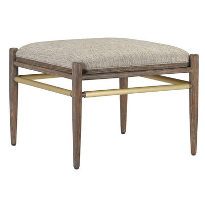 Visby Calcutta Pepper Ottoman-Currey-CURY-7000-0282-Stools & Ottomans-1-France and Son