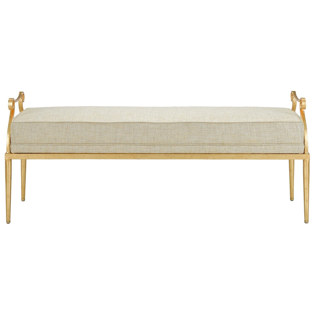 Genevieve Shimmer Gold Bench-Currey-CURY-7000-1042-Benches-4-France and Son