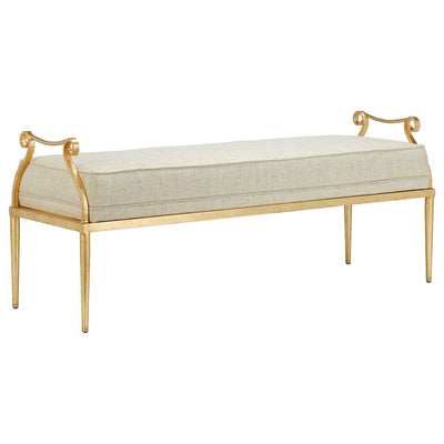 Genevieve Shimmer Gold Bench-Currey-CURY-7000-1042-Benches-1-France and Son