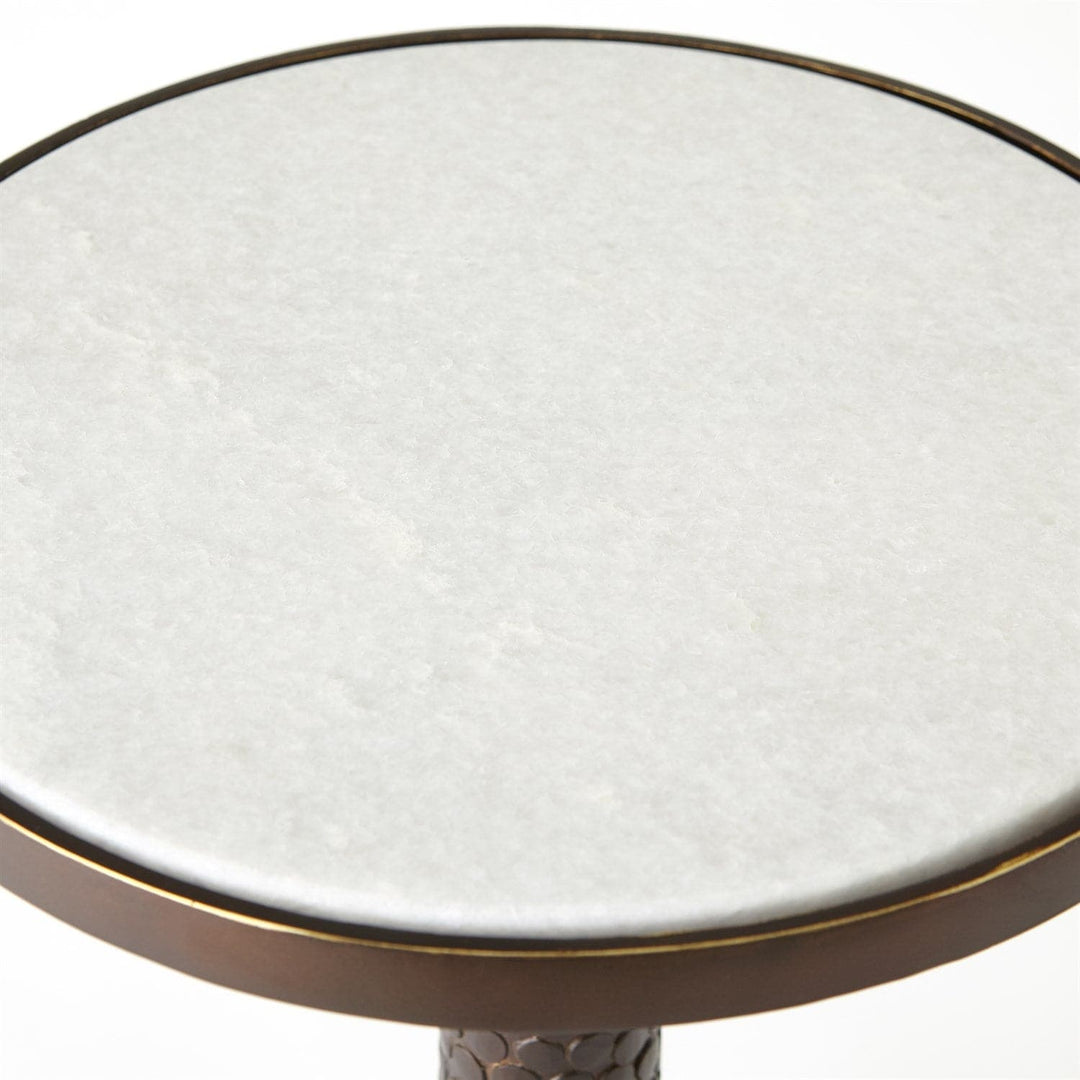 Hammered Martini Table-Global Views-GVSA-7.91146-Side TablesBronze-3-France and Son