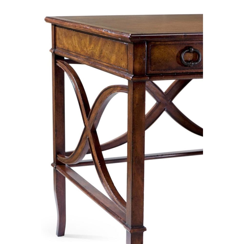 L'ecriture Pedestal Desk-Theodore Alexander-THEO-7105-243-Desks-2-France and Son