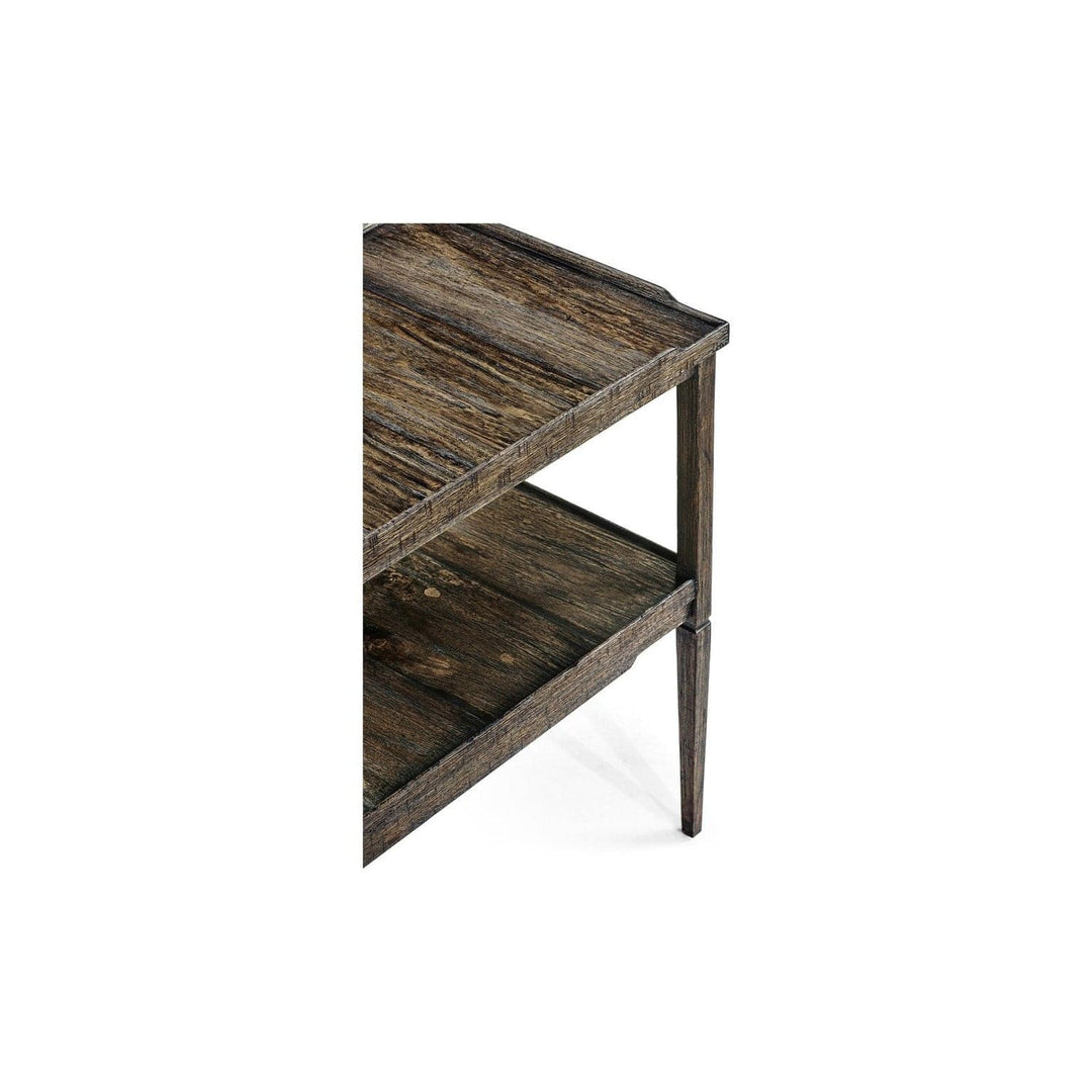 Casual Rectangular Side Table-Jonathan Charles-JCHARLES-491020-CFW-Side TablesCountry Walnut-14-France and Son