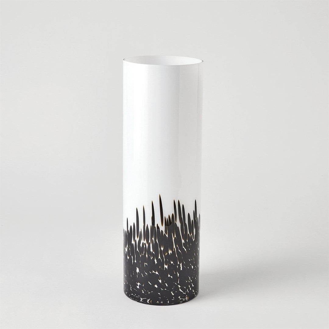 Confetti Vase-Global Views-GVSA-6.60610-VasesMedium-Black/White-3-France and Son