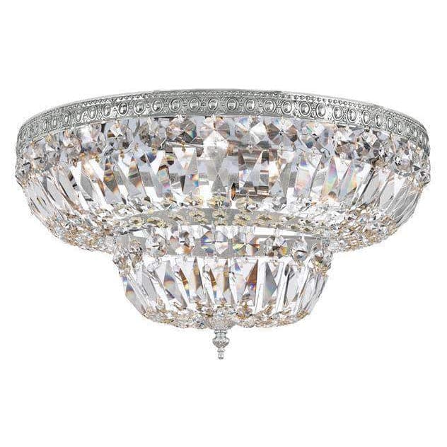 4 Light Ceiling Mount-Crystorama Lighting Company-CRYSTO-718-CH-CL-MWP-Flush MountsChrome-Clear Crystal-3-France and Son