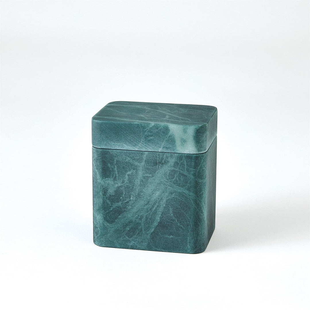 Raggio Alabaster Box-Global Views-GVSA-7.30243-DecorBlack/Green-Medium-7-France and Son