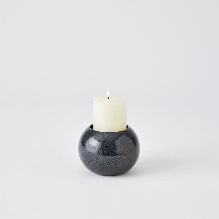 Globe Candle Holder-Global Views-GVSA-7.91550-Candle HoldersBlack-5-France and Son