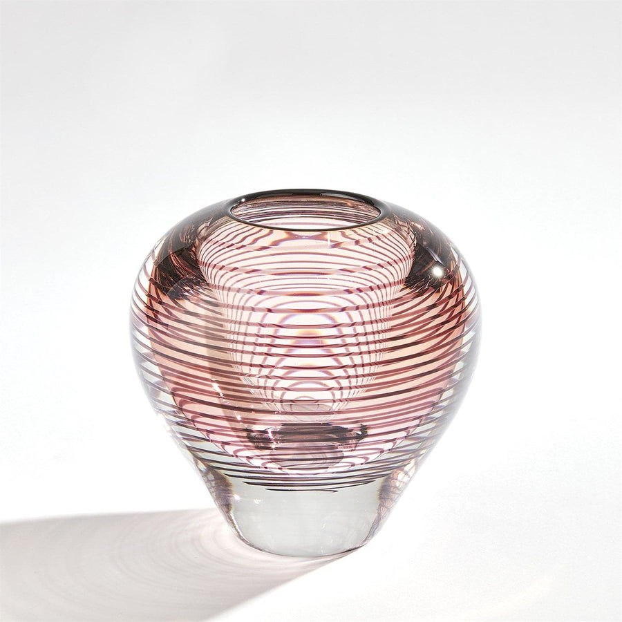 Spiraled Vase - Amber-Global Views-GVSA-7.60185-VasesMedium-1-France and Son