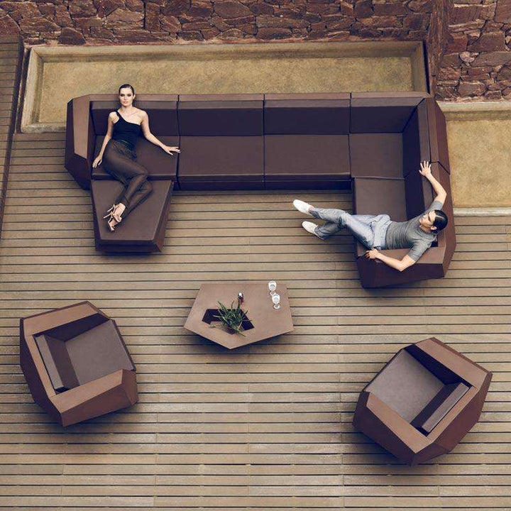 Faz Sectional Sofa Corner  by Vondom