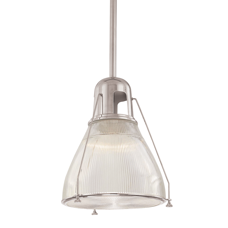 Haverhill 1 Light Pendant-Hudson Valley-HVL-7315-SN-PendantsSatin Nickel-3-France and Son