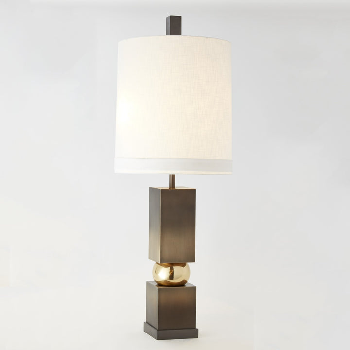 Squeeze Lamp-Global Views-GVSA-9.91804-Table LampsBrass/Bronze-2-France and Son