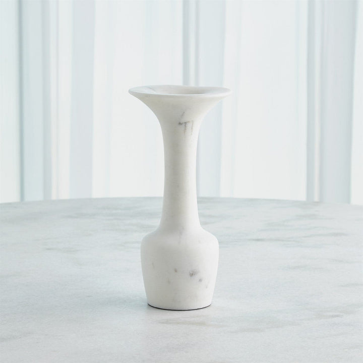 Calyx Candle Holder-Global Views-GVSA-7.91544-Candle HoldersSmall-White-5-France and Son