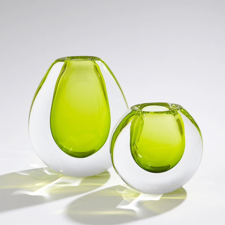 Ice Vase - Limeade - Large-Global Views-GVSA-6.60191-Vases-2-France and Son
