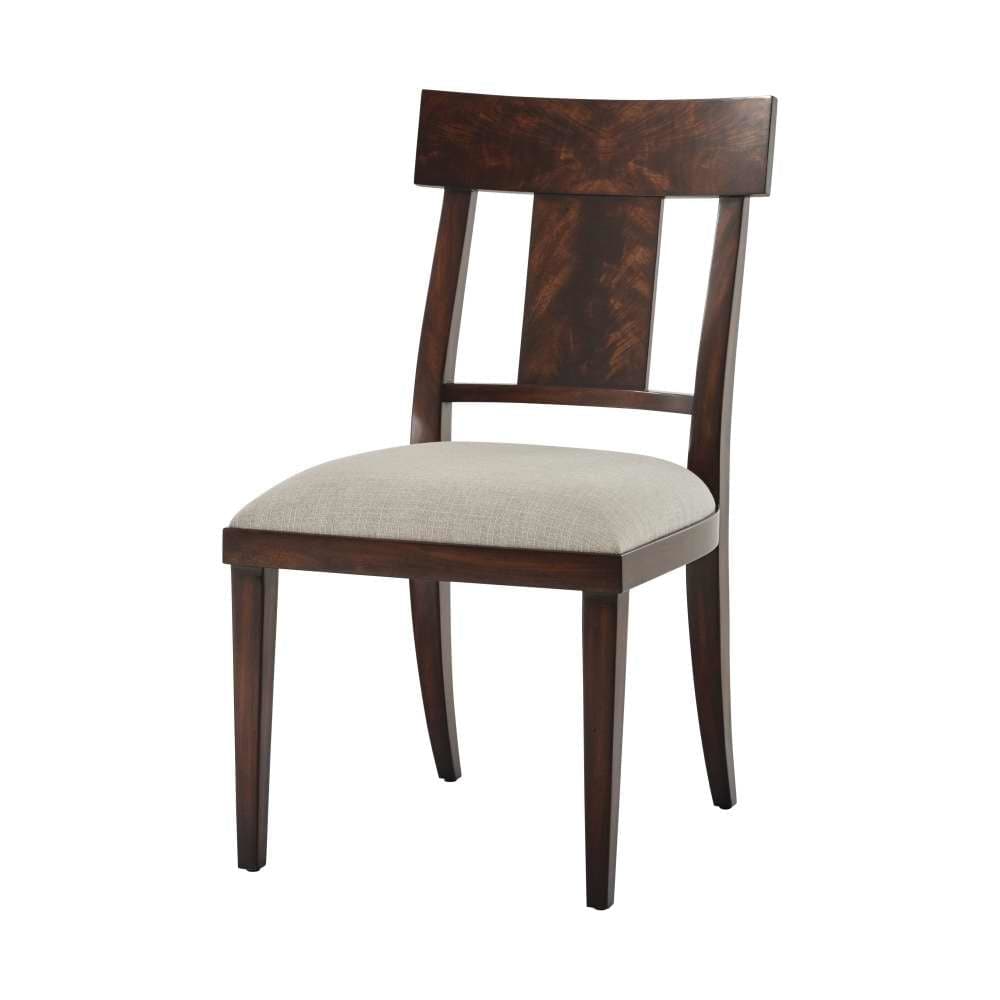 Eternal Flame Side Chair-Theodore Alexander-THEO-4000-914.1BFF-Dining Chairs-1-France and Son